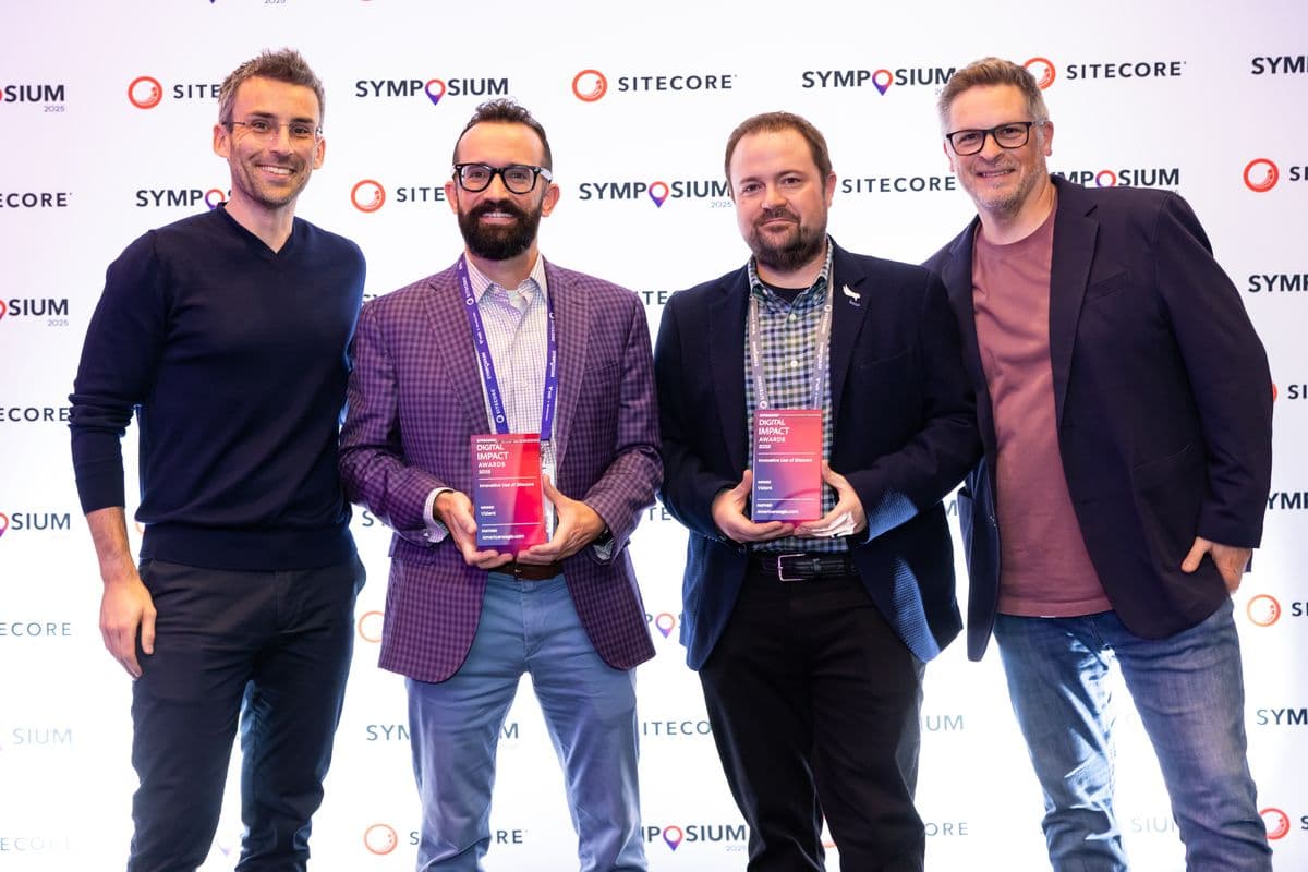2025 Sitecore Digital Impact Award: Most Innovative Use of Sitecore